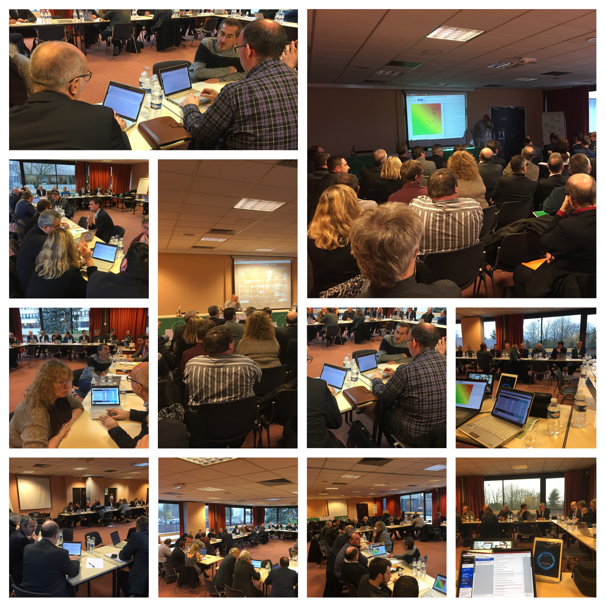 Atelier de prospective en grand groupe avec les élus de la SAFER